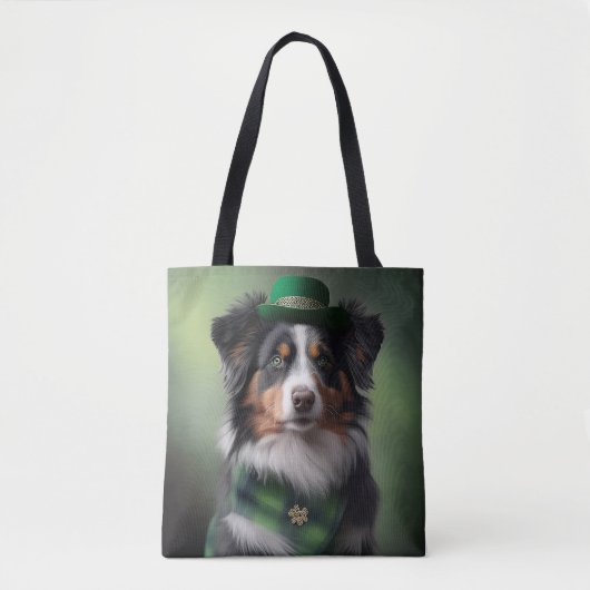 Australischer Schäferhund St. Patrick Tasche (Vorderseite)
