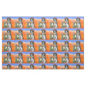 AUSTRALISCHER SCHÄFERHUND STOFF (Fat Quarter (45,7 x 55,9 cm))