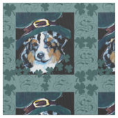 AUSTRALISCHER SCHÄFERHUND STOFF (Nahaufnahme)