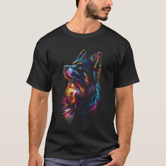 Australischer Schäferhund T-Shirt (Vorderseite)