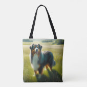 Australischer Schäferhund Tasche (Rückseite)
