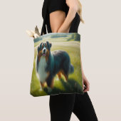 Australischer Schäferhund Tasche (Von Nahem)