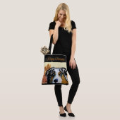 AUSTRALISCHER SCHÄFERHUND TASCHE (Am Model)