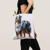 Australischer Schäferhund Tasche (Von Nahem)