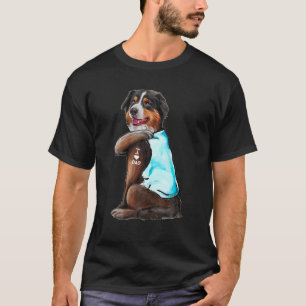 Australischer Schäferhund Tattoos I Liebe Vater Ge T-Shirt