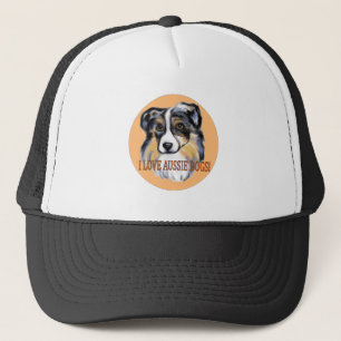 AUSTRALISCHER SCHÄFERHUND TRUCKERKAPPE
