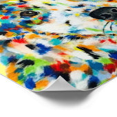 Australischer Schäferhund und Plott Hound Poster (Ecke)