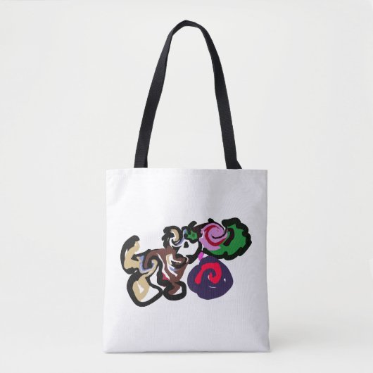 Australischer Schäferhund und Rosenfreude Tasche (Vorderseite)