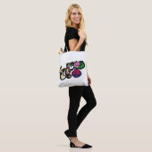 Australischer Schäferhund und Rosenfreude Tasche (Am Model)