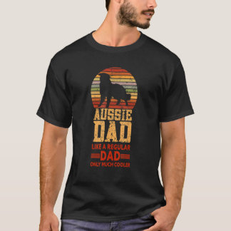 Australischer Schäferhund-Vater Australischer Besi T-Shirt