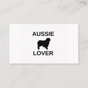 Australischer Schäferhund Visitenkarte