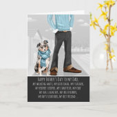 Australischer Schäferhund vom Tag des Hundes Karte (Gelbe Blume)