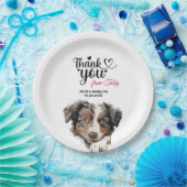 Australischer Schäferhund Wedding Cocktail Pappteller (Party)