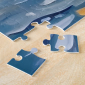 Australischer Schäferhund Weihnachtsboot Urlaub Puzzle (Seite)