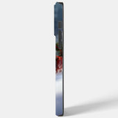 Australischer Schäferhund Weihnachtsschnee im Wint Case-Mate iPhone Hülle (Rückseite / Links)