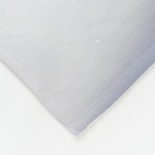 Australischer Schäferhund Weihnachtsschnee im Wint Fleecedecke (Ecke)