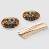 Australischer Schäferhund Welpe Autumn Delight Pum Fächer (Non-assembled)