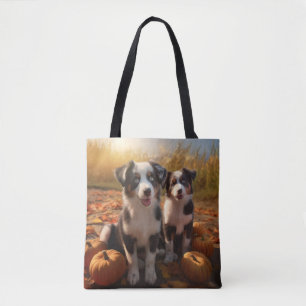 Australischer Schäferhund Welpe Autumn Delight Pum Tasche