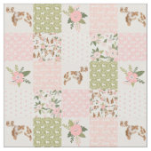 australischer Schepherd-Patchwork-Cheater quilt 4" Stoff (Nahaufnahme)