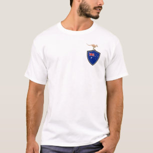 Australischer Schildflagge-T - Shirt