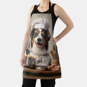 Australischer Shepherd Koch Aussie Dog Schürze (InSitu)