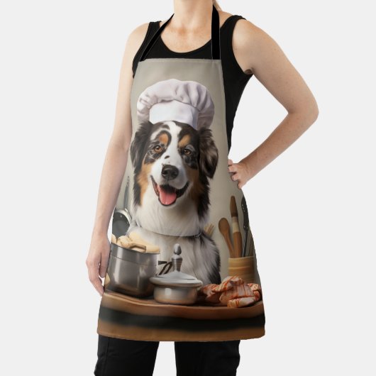 Australischer Shepherd Koch Aussie Dog Schürze (InSitu)