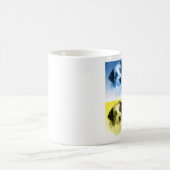 Australischer Shepherd Pop Art Kaffeetasse (Mittel)