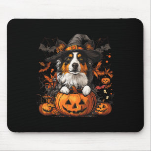 Australischer Shepherd Pumpkin Halloween-Erntedank Mousepad