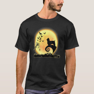 Australischer Silky Terrier Beängstigend und Mondh T-Shirt