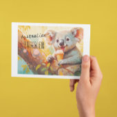 Australischer Sommer, koala Karte anpassbar