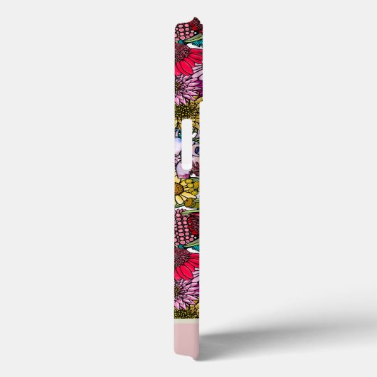 Australischer Sommer-Wildblume-Garten Case-Mate iPhone Hülle (Rückseite / Rechts)