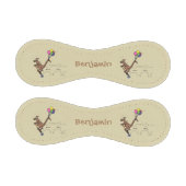 Australischer Spaß Kangaroo Cartoon Illustration Baseball (Paneele)