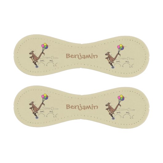 Australischer Spaß Kangaroo Cartoon Illustration Baseball (Paneele)