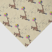 Australischer Spaß Kangaroo Cartoon Illustration Seidenpapier (Ausschnitt)