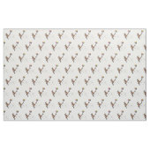 Australischer Spaß Kangaroo Cartoon Illustration Stoff (Fat Quarter (45,7 x 55,9 cm))