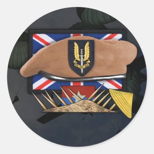 Australischer Spezialflieger sas vietnam Sticker (Vorderseite)