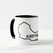 Australischer Stromkreis F1 Tasse (Vorderseite Links)