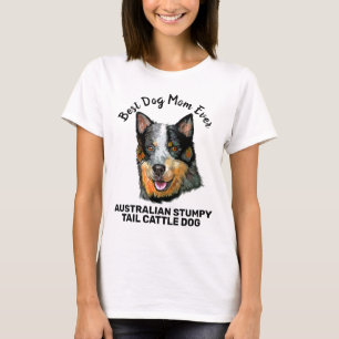Australischer Stumpy Tail Cattle Dog beste Hundema T-Shirt