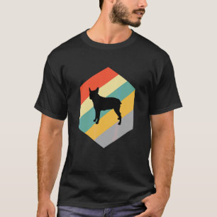 Australischer Stumpy Tail Cattle Hund Vintage Desi T-Shirt