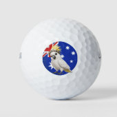 Australischer süßester Kakadu Golfball (Vorderseite)