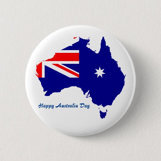 Australischer Tag Button (Vorderseite)