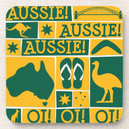 Australischer Tag Getränkeuntersetzer