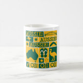 Australischer Tag Kaffeetasse (Mittel)
