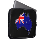 Australischer Tag Laptopschutzhülle (Vorne Rechts)