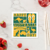 Australischer Tag Serviette (Beispiel)