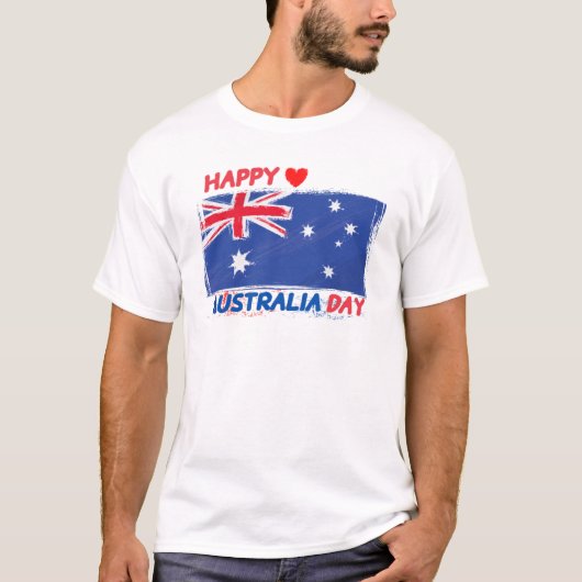 Australischer Tag T-Shirt (Vorderseite)