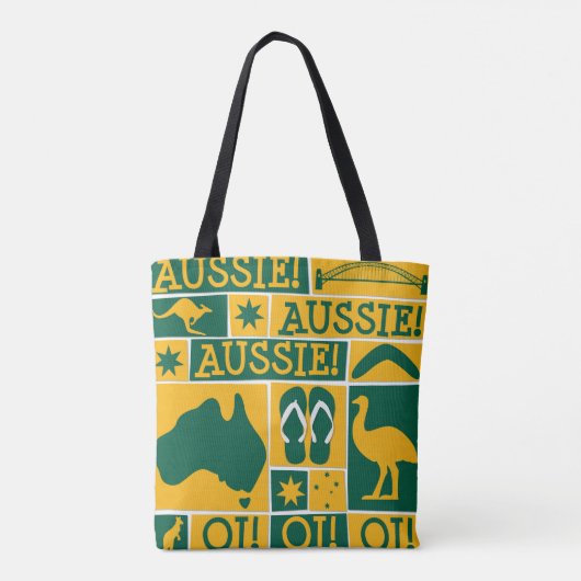 Australischer Tag Tasche (Rückseite)