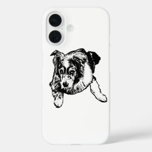 Australischer Telefon Case – Ruhiger Hund in Ruhe