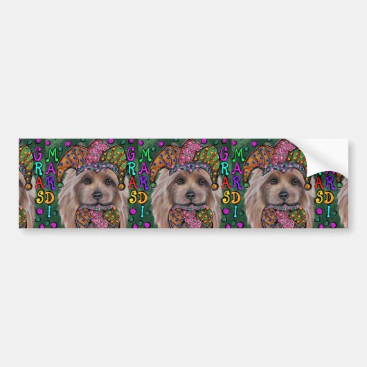 AUSTRALISCHER TERRIER AUTOAUFKLEBER (Vorne)