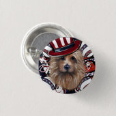 AUSTRALISCHER TERRIER BUTTON (Vorne & Hinten)